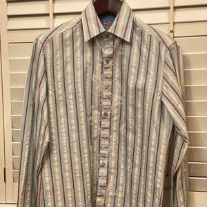 ROBERT GRAHAM LONG SLEEVE BUTTON DOWN SIZE M